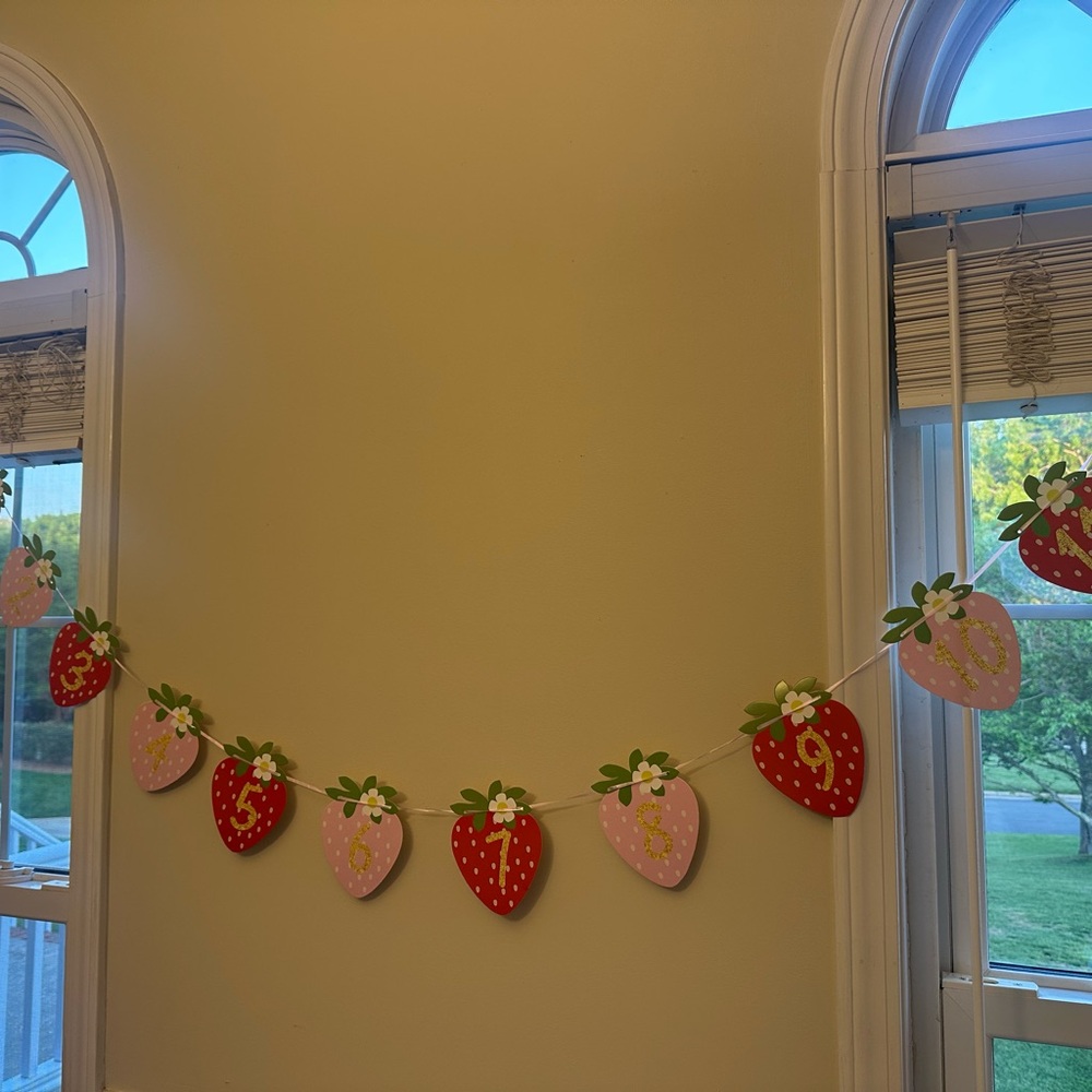 Berry First Birthday Decor - Picture 5 of 8